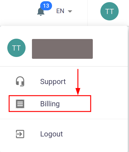 Billing Section