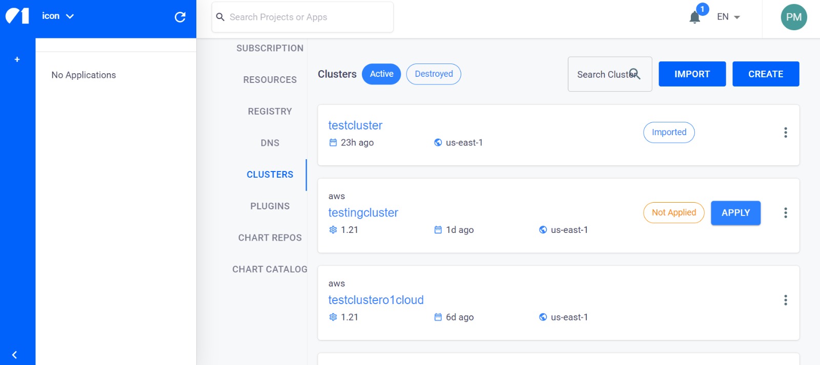 Imported_cluster_in_list